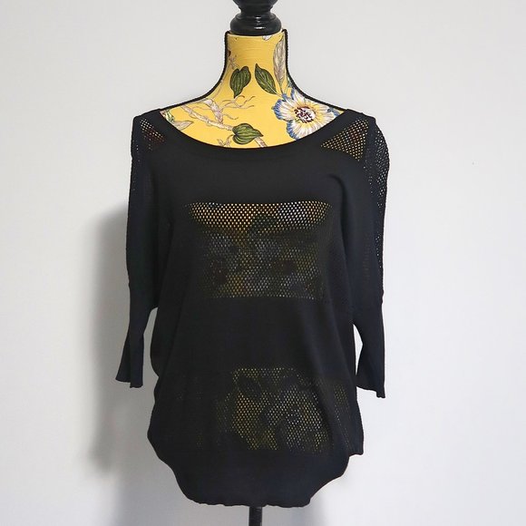 Ribbon Luxe Black Top Small - Picture 1 of 6